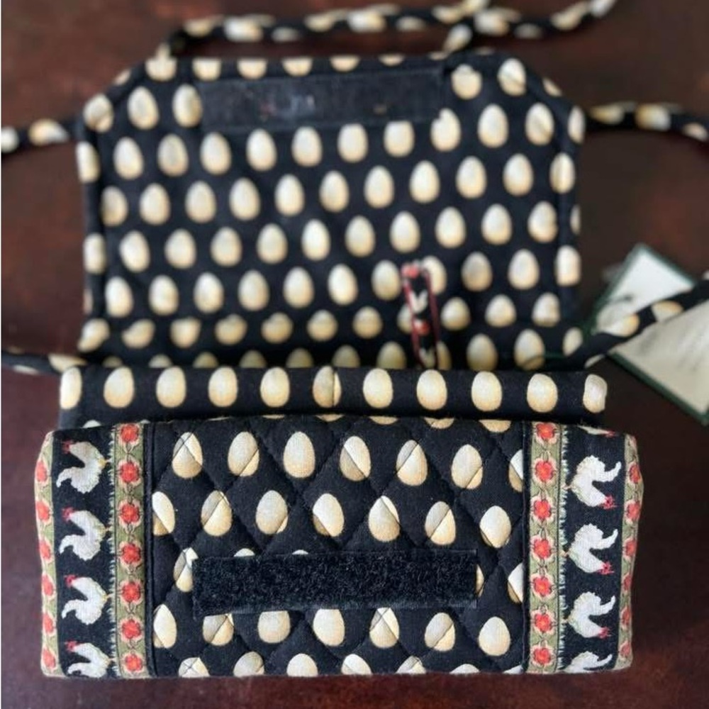 *NWT* Vintage Vera Bradley “Chanticleer” Spring 1998 Crossbody Wallet - Picture 2 of 3